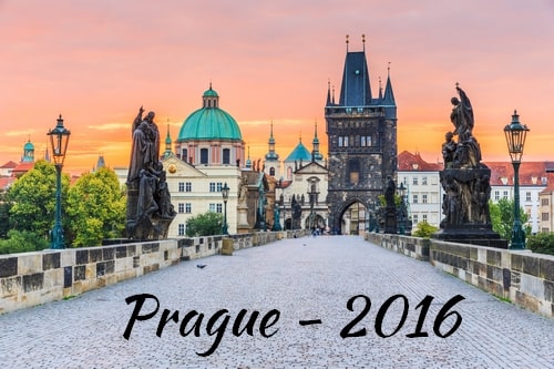 Visite de Prague en 2016