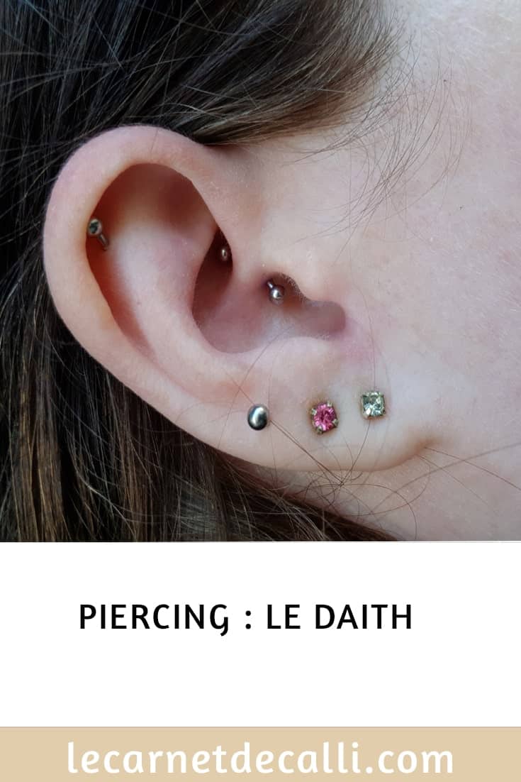 piercing le daith le carnet de calli