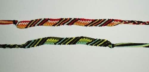 Bracelets brésiliens,laine,loisirs créatifs,le carnet de calli