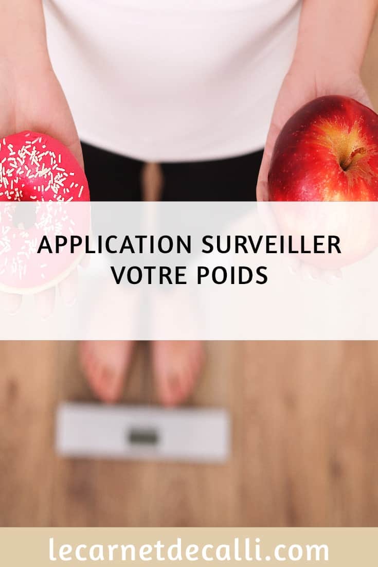 Application surveiller votre poids