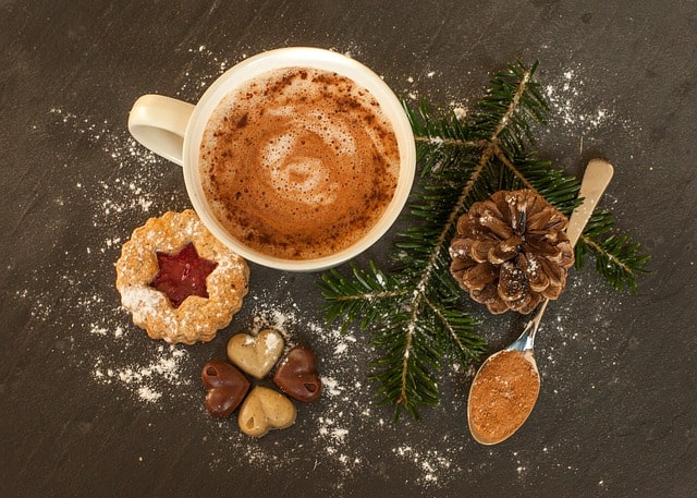 chocolat chaud d'automne