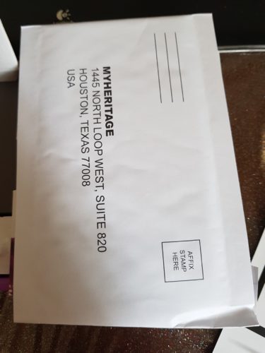 enveloppe my heritage