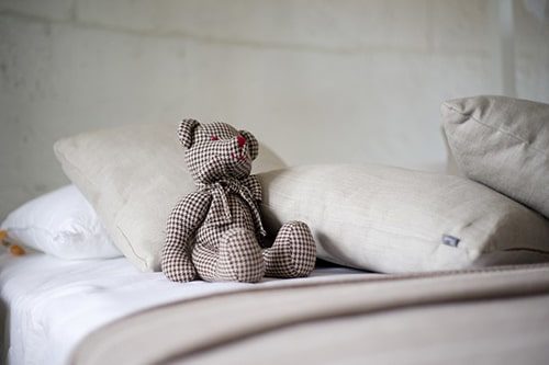 lit couette ours