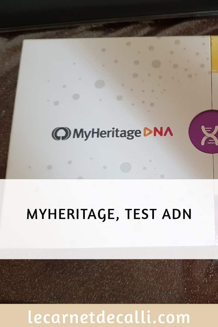 My heritage, Test ADN