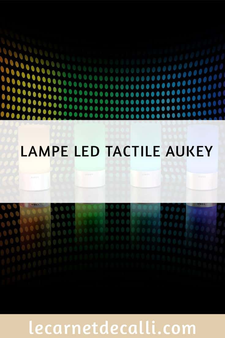 Lampe led tactile aukey, Lampe, Couleurs, Eclairage 