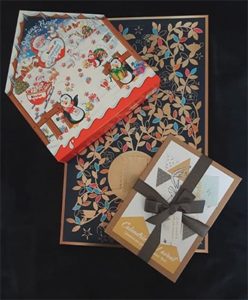 Photo de mes 3 calendriers de l'avent de 2019, Kinder, Dammann Frères, Maman création
