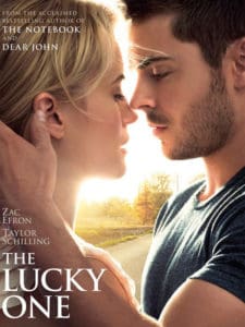 Affiche du film The Lucky One avec Zac Efron et Taylor Shilling