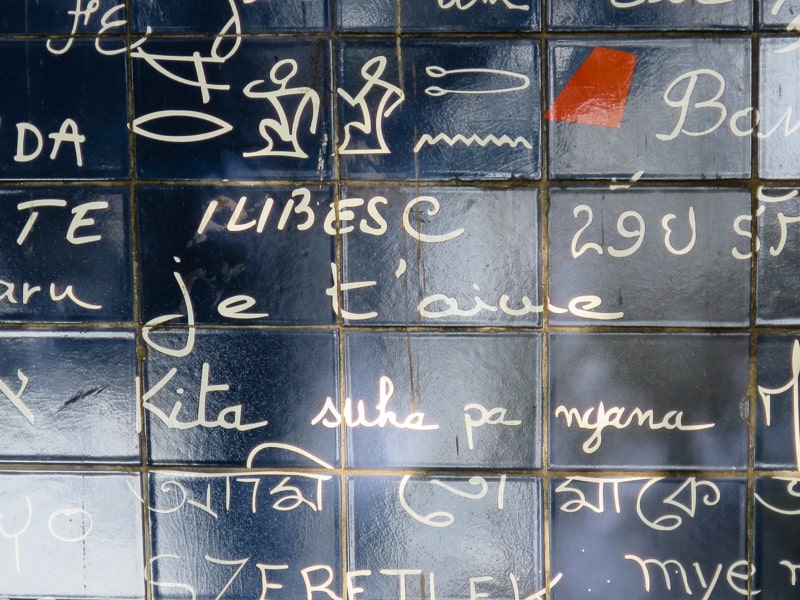 Dire je t'aime en Français