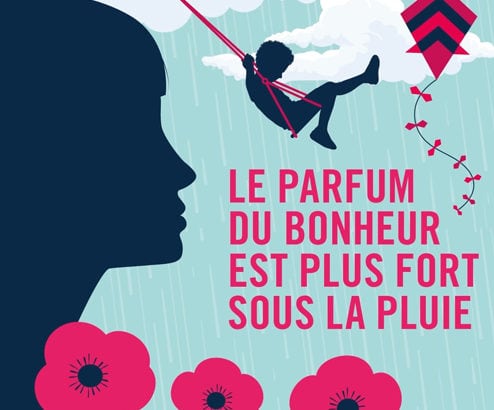 Le parfum du bonheur est plus fort sous la pluie / Virginie Grimaldi