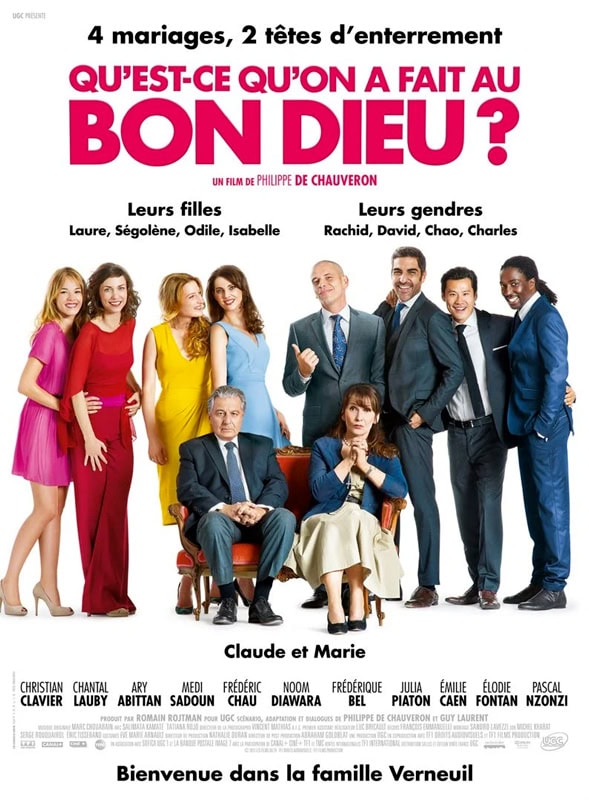 Affiche du film Qu'est-ce qu'on a fait au Bon Dieu ?
