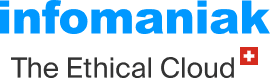 Logo Infomaniak The Ethical Cloud