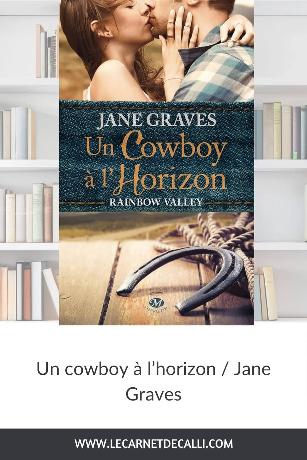 Couverture du roman Un Cowboy à l’Horizon de Jane Graves – Rainbow Valley, Tome 1