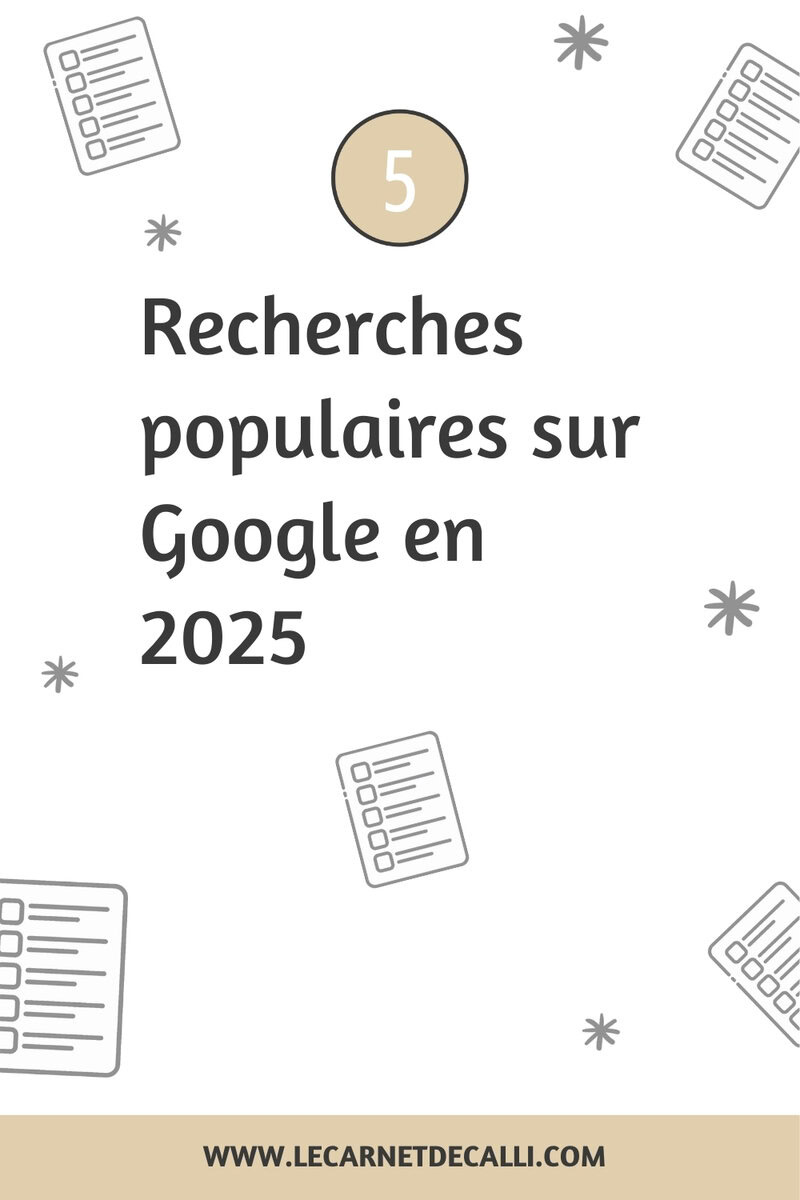 5 recherches populaires sur Google en 2025 : IA, film viral, jeu vidéo, football et roman