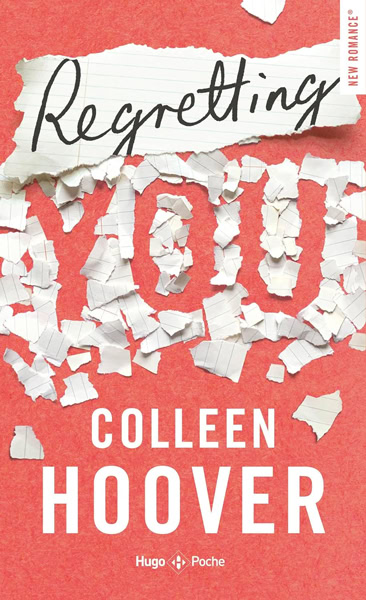 Couverture du livre "Regretting you" de Colleen Hoover.