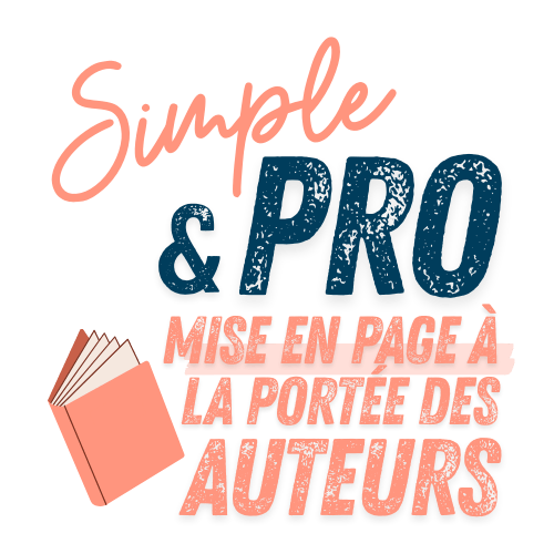 Logo de la formation Simple et Pro – Mise en page à la portée des auteurs par Émilie Varrier