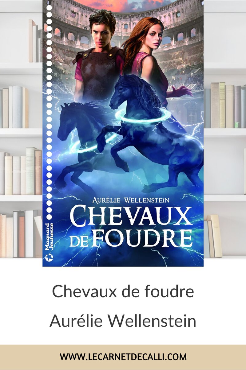 Couverture du roman Chevaux de foudre d'Aurélie Wellenstein