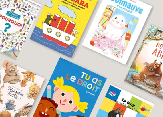 Sélection de livres jeunesse illustrés pour trouver une idée de cadeau d’anniversaire à offrir à un enfant.