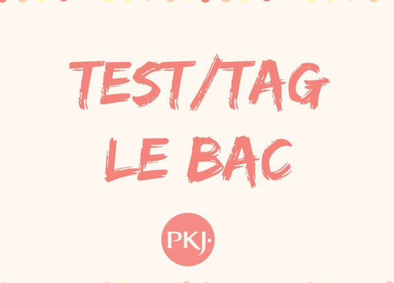 Visuel rose et beige du tag PKJ Le Bac proposé par Pocket Jeunesse