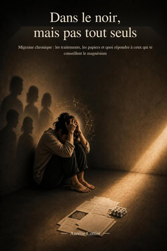 Couverture du livre Dans le noir, mais pas tout seuls d’Aurélie Cottini