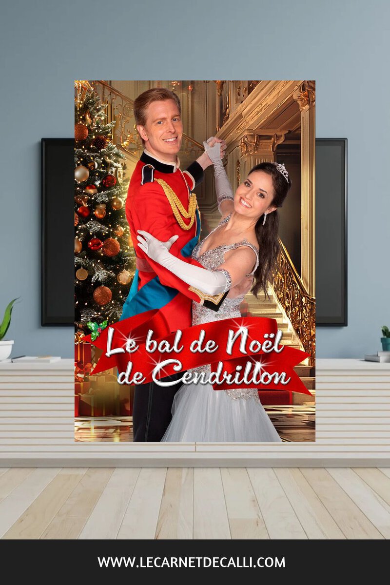 Épingle Pinterest de l’article sur Le Bal de Noël de Cendrillon avec Chelsea dansant avec le prince